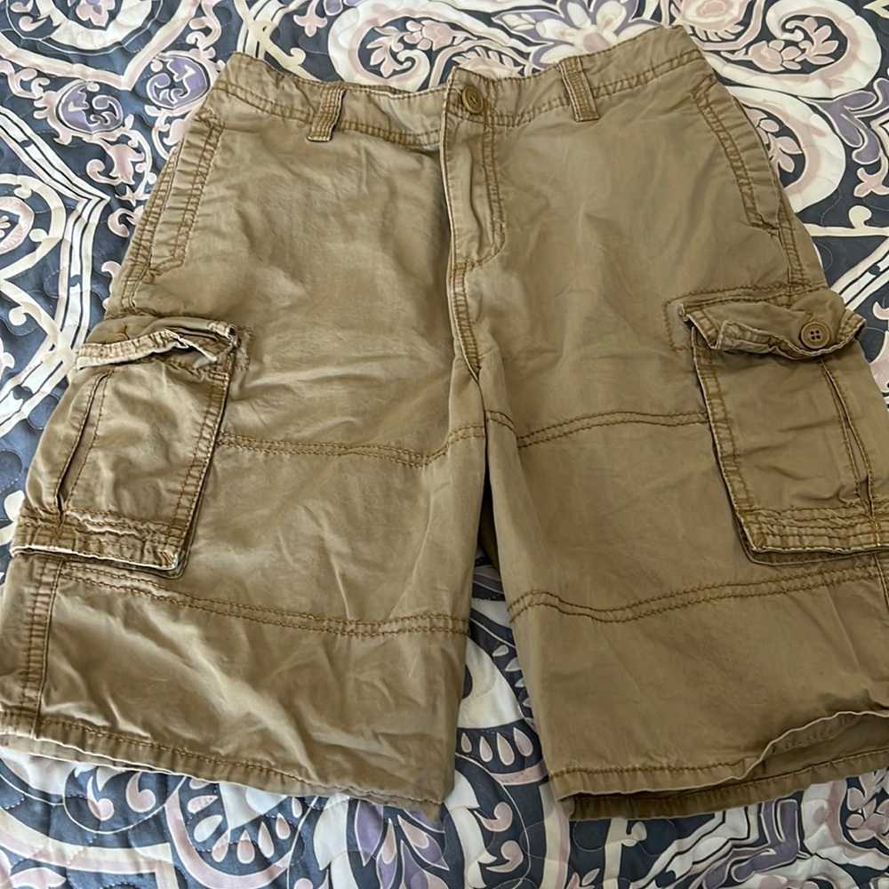 Boys 14 OshKosh khaki cargo shorts